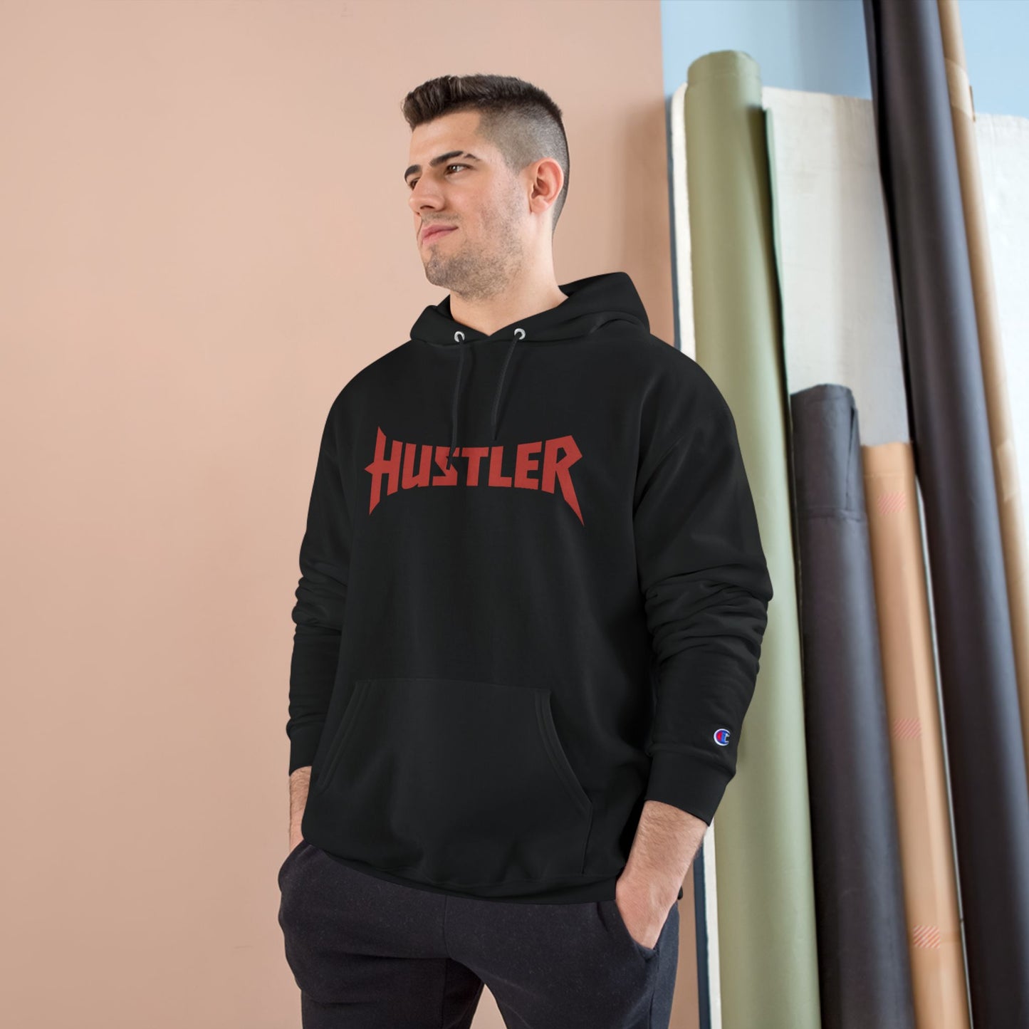 Hustler Hoodie - Champion Style