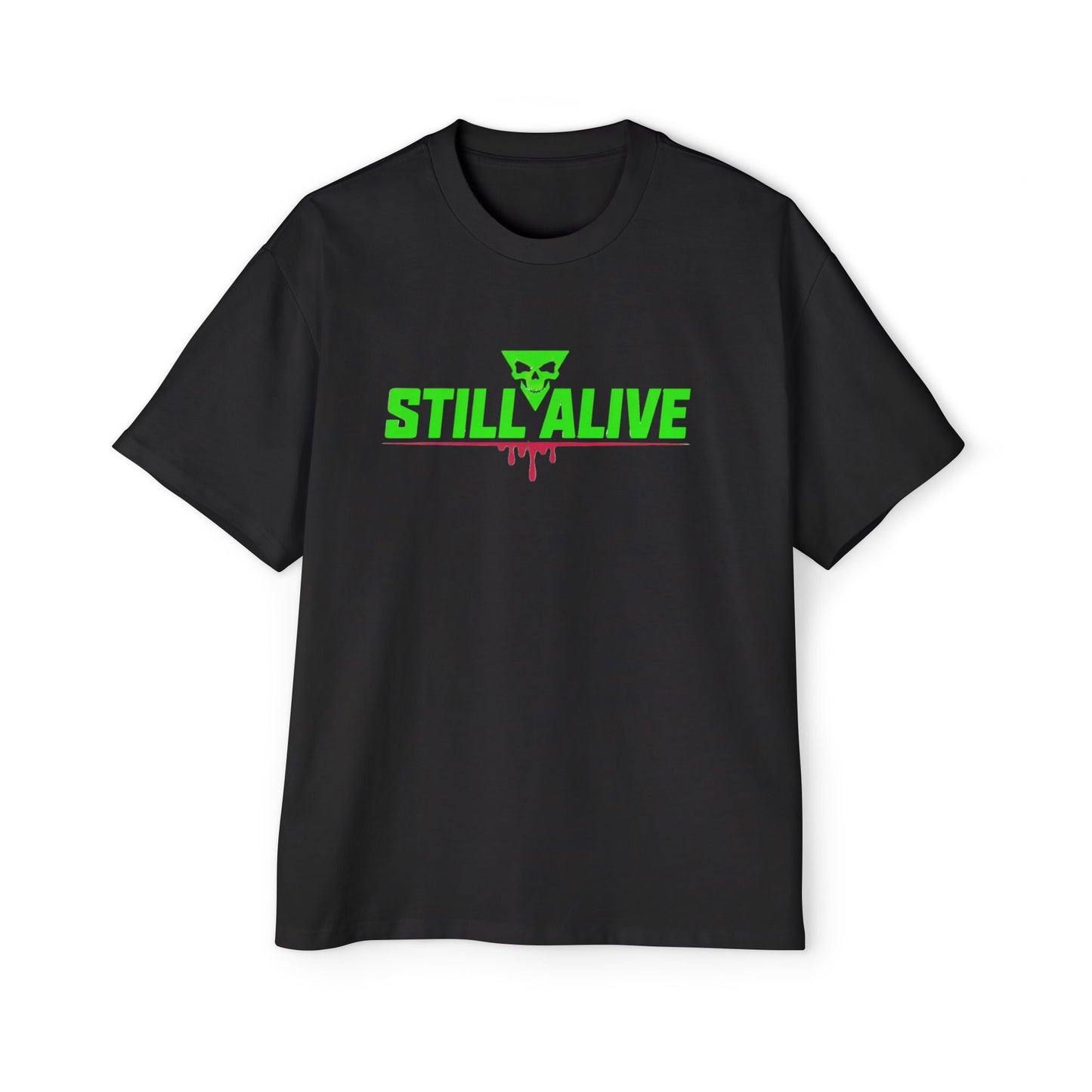 Still Alive Men's Graphic Oversized Tee