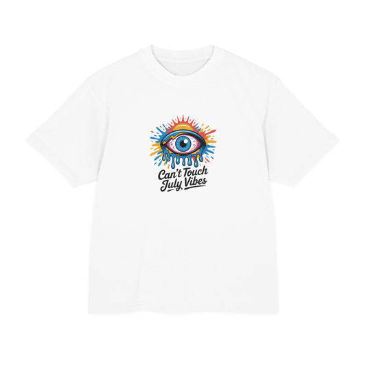 Unisex Urban Heavy Tee with Colorful Eye Design