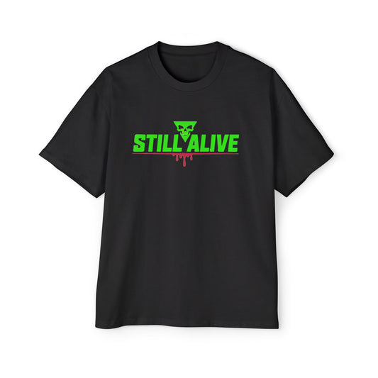 Still Alive Men's Graphic Oversized Tee