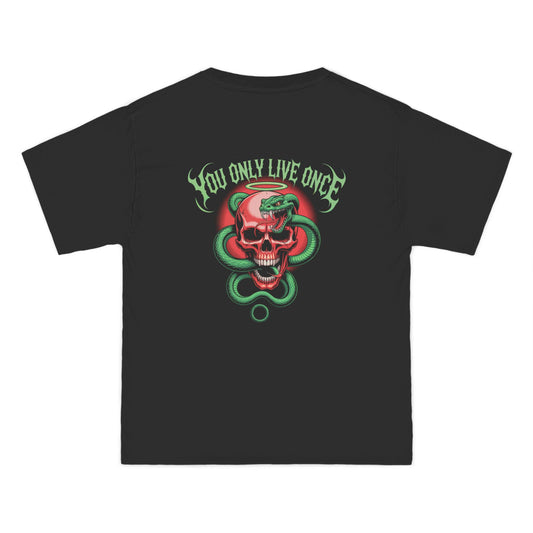 YOLO Skull & Snake Design